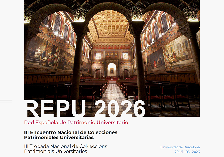 III Encuentro Nacional de Colecciones Patrimoniales Universitarias, Barcelona mayo 2026